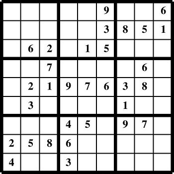 Printable Sudoku puzzles