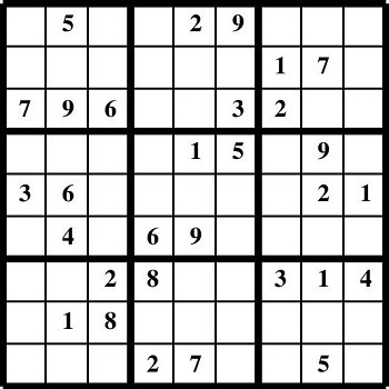 Printable Sudoku puzzles