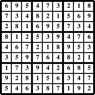 Printable Sudoku puzzles