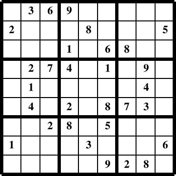 Printable Sudoku puzzles