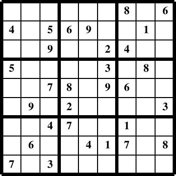 Printable Sudoku puzzles