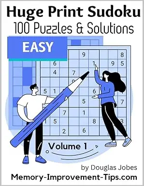 Huge Print Sudoku Puzzle Book