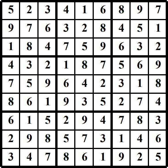 Printable Sudoku puzzles