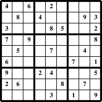 Printable Sudoku puzzles