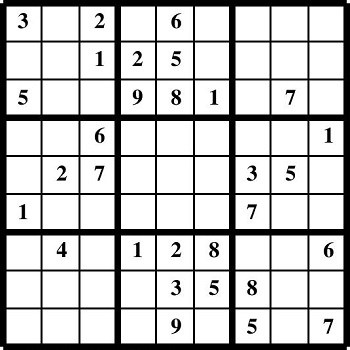 Printable Sudoku puzzles