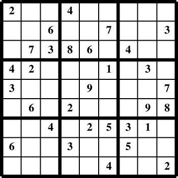 Printable Sudoku puzzles