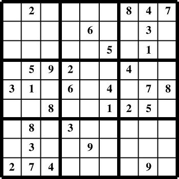 Printable Sudoku puzzles