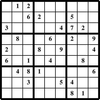 Printable Sudoku puzzles