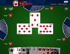 Hearts Online - Online Game - Play for Free