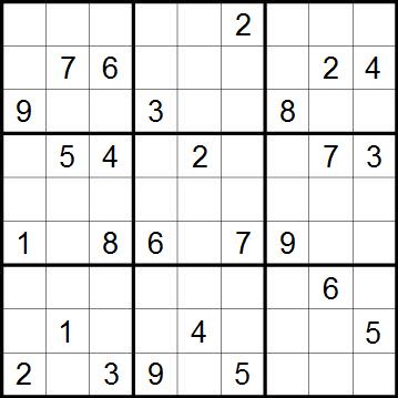 Free Printable Sudoku Puzzles - Level 8 Memory-Improvement-Tips.com