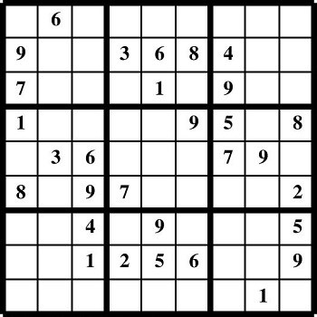 Printable Sudoku puzzles